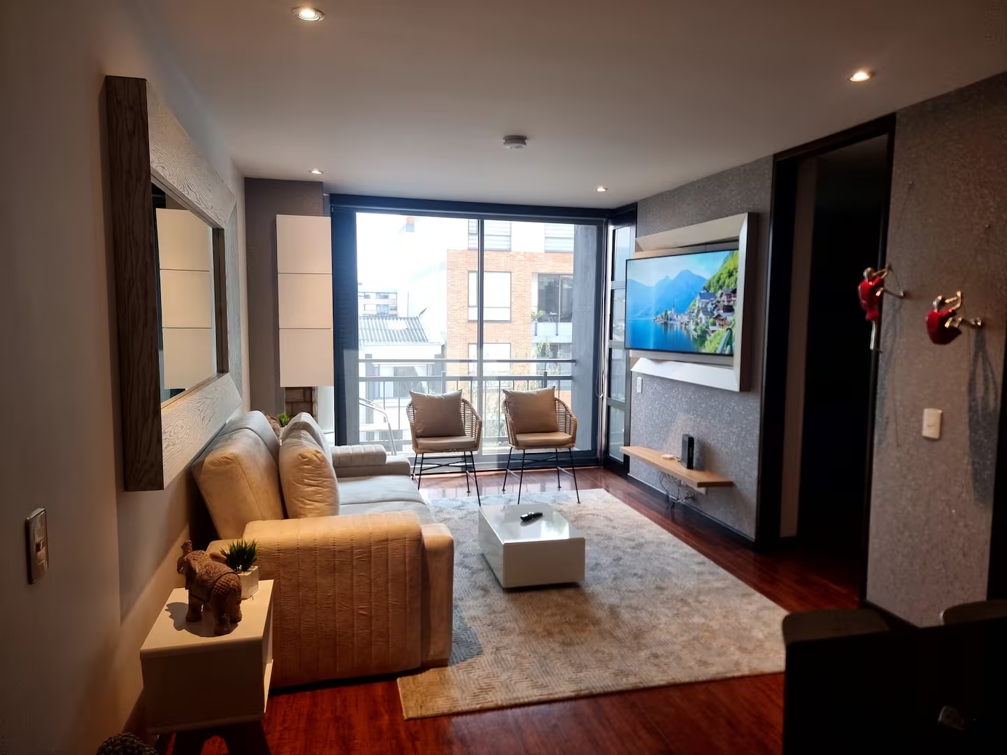 Apartamento equipado